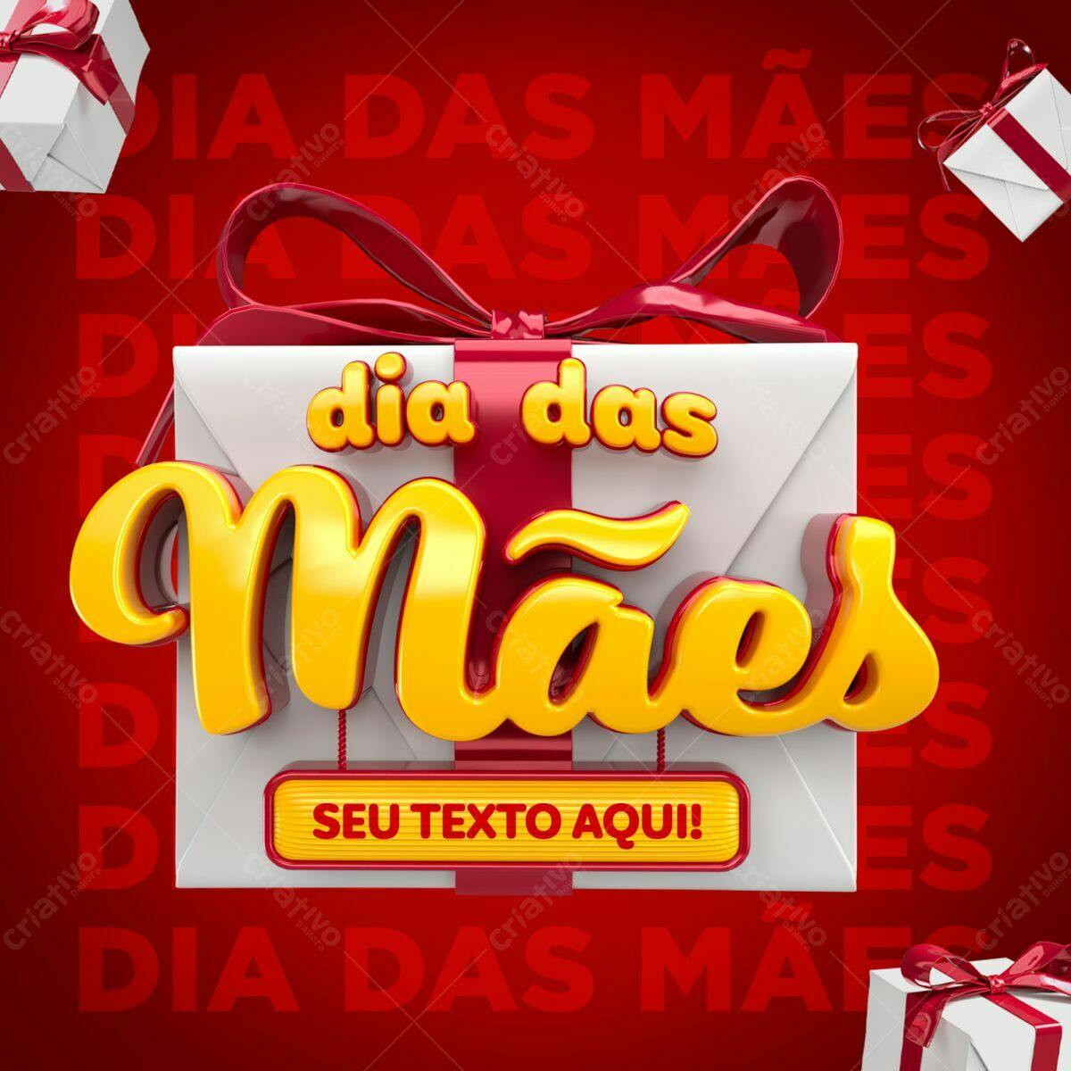 Flyer Dia das Mães PSD Editável