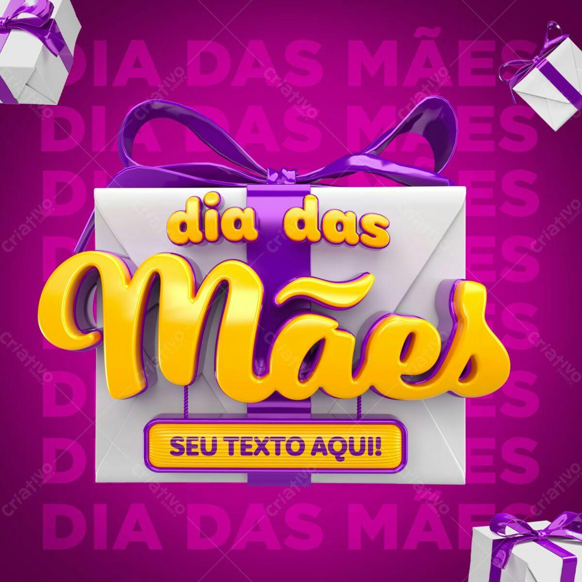 Flyer Dia das Mães PSD Editável