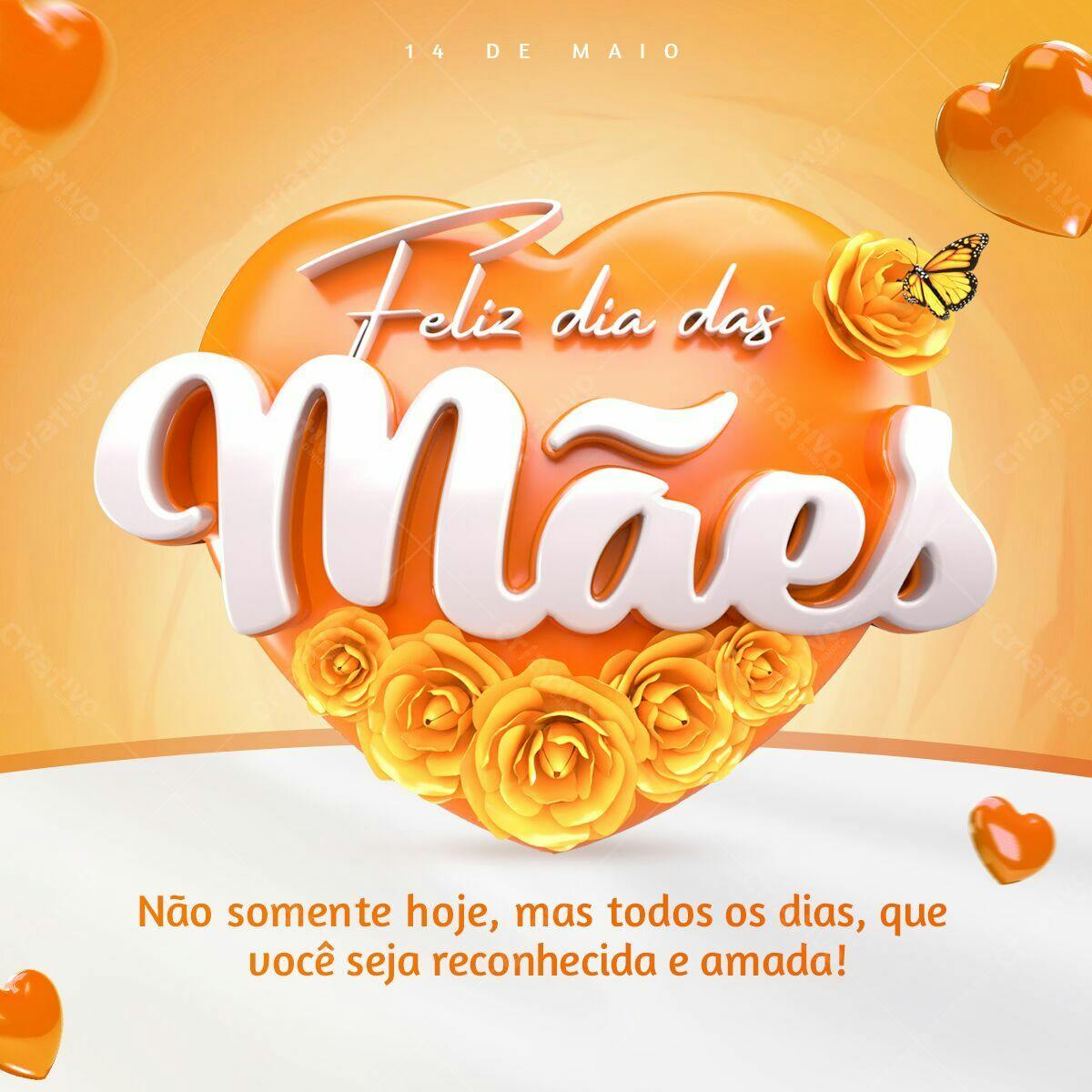 Postagem Dia das Mães PSD Editável