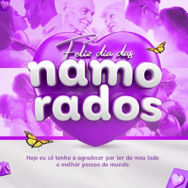 Feliz dia dos namorados