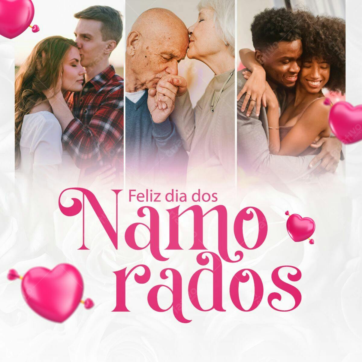 Postagem Dia dos Namorados PSD Editável