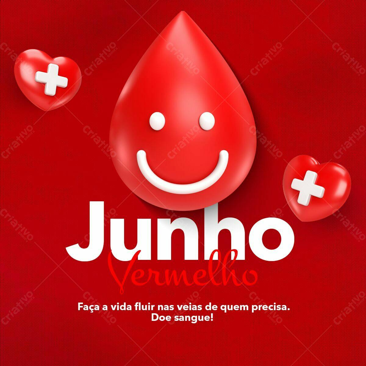 Post Junhho Vermelho PSD Editável