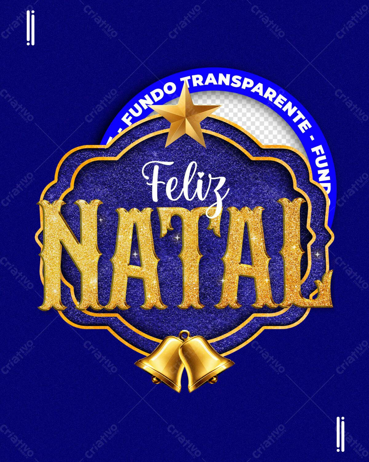Arte Natalina para Postagem em Redes Sociais PSD Editável