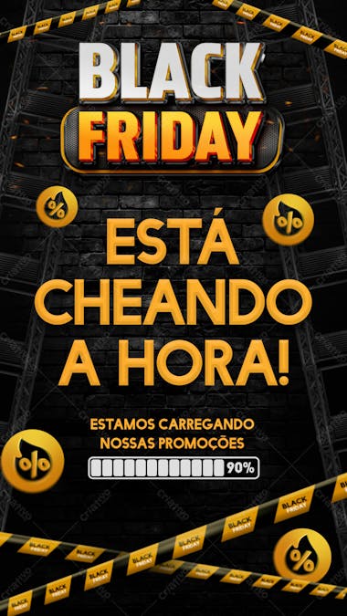 Chamada black friday v 5 story