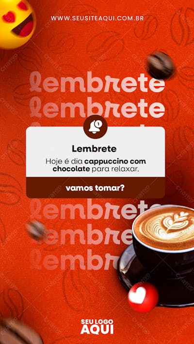 STORY | CAFETERIA | CAFÉ | SOCIAL MEDIA | PSD EDITÁVEL