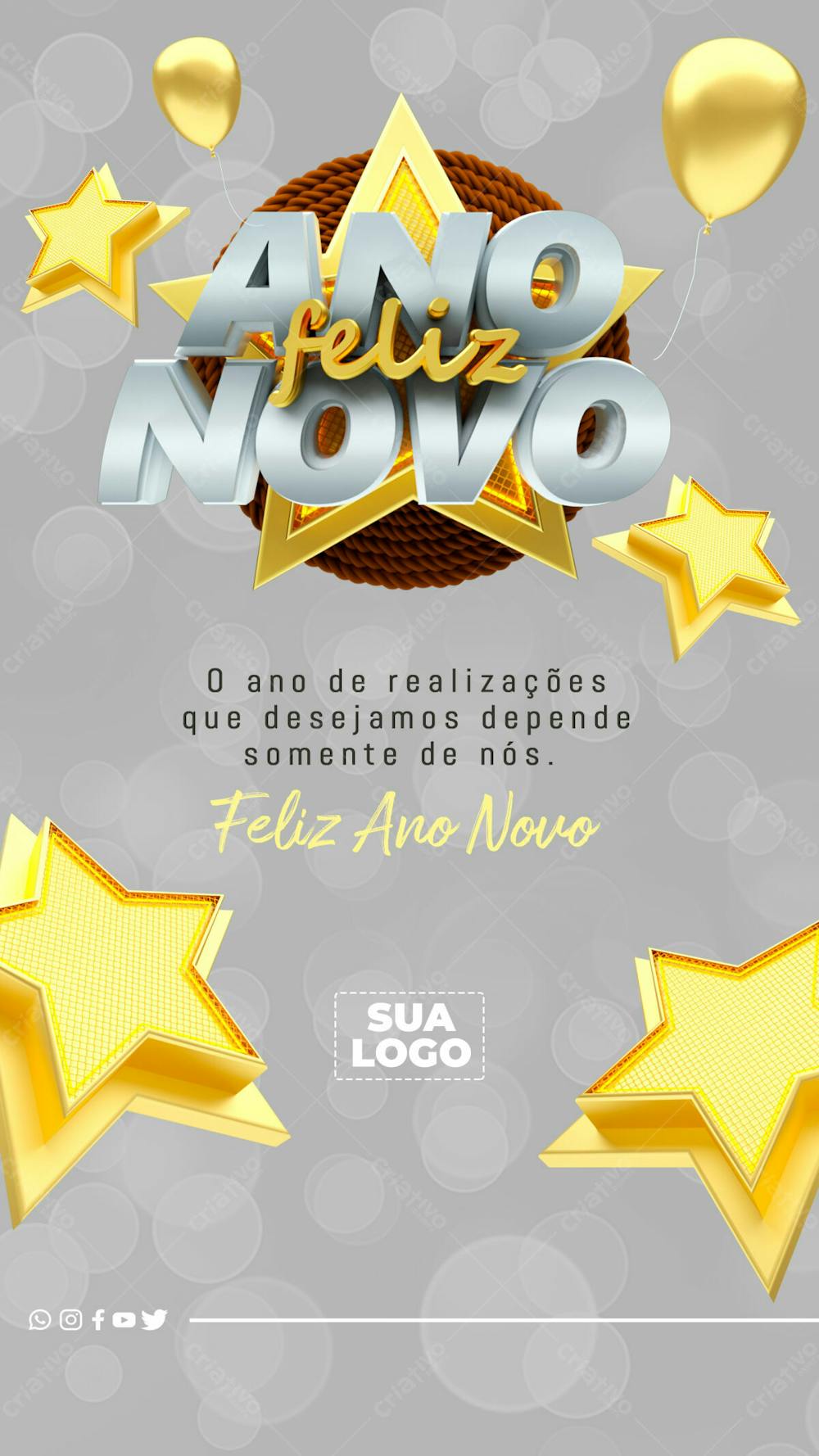 STORY FELIZ ANO NOVO PSD EDITÁVEL