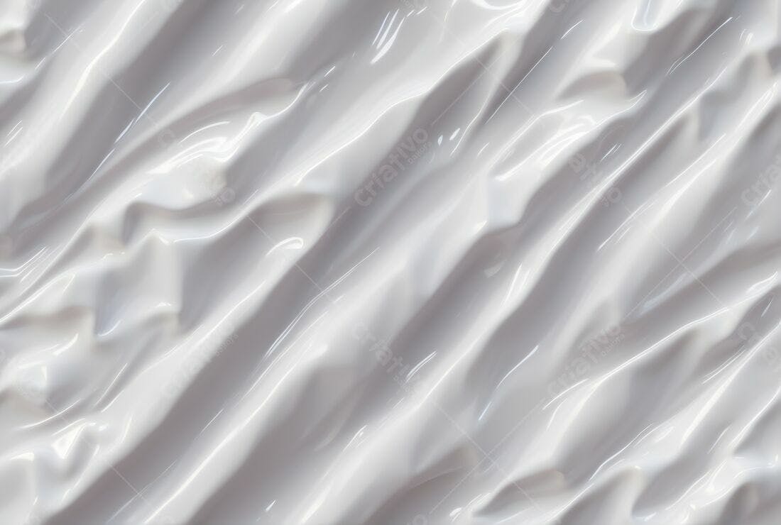 Textura Plástico Branco Ondulado para Fundo