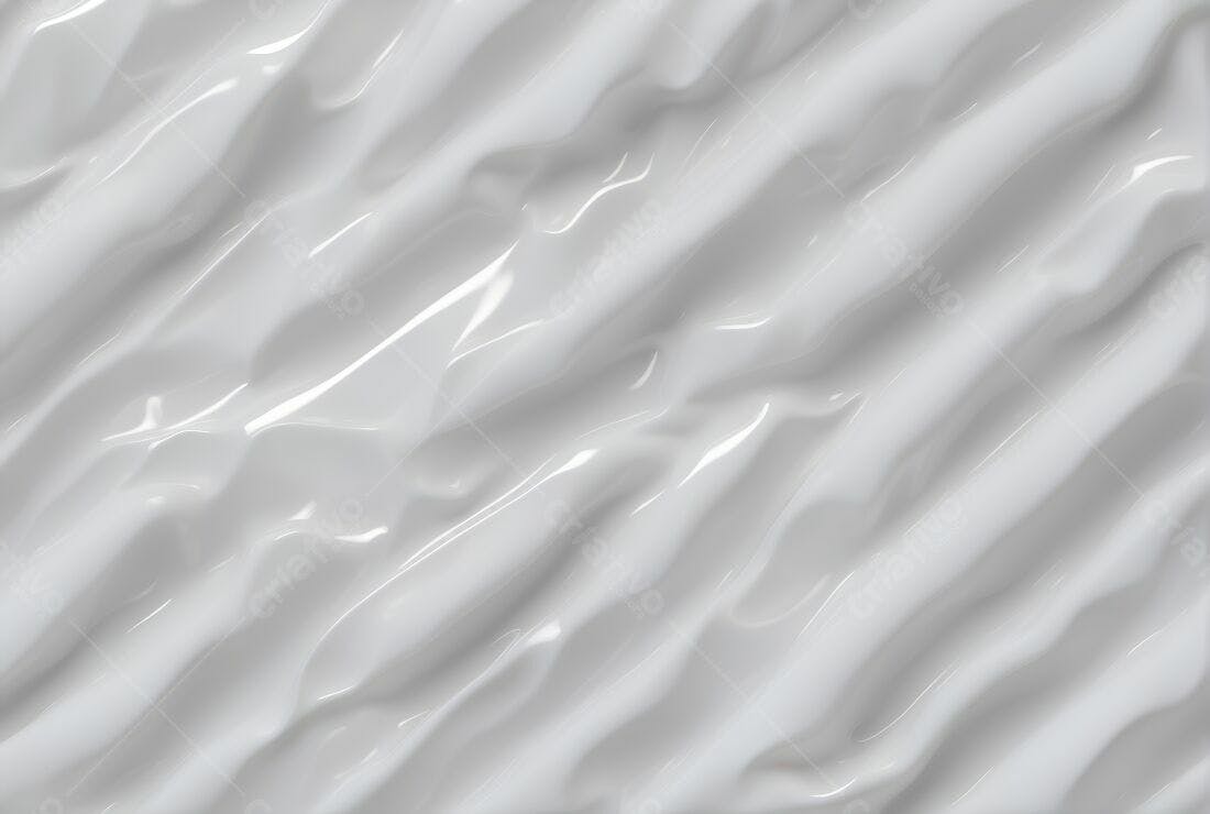 Textura Plástico Branco Ondulado para Fundo