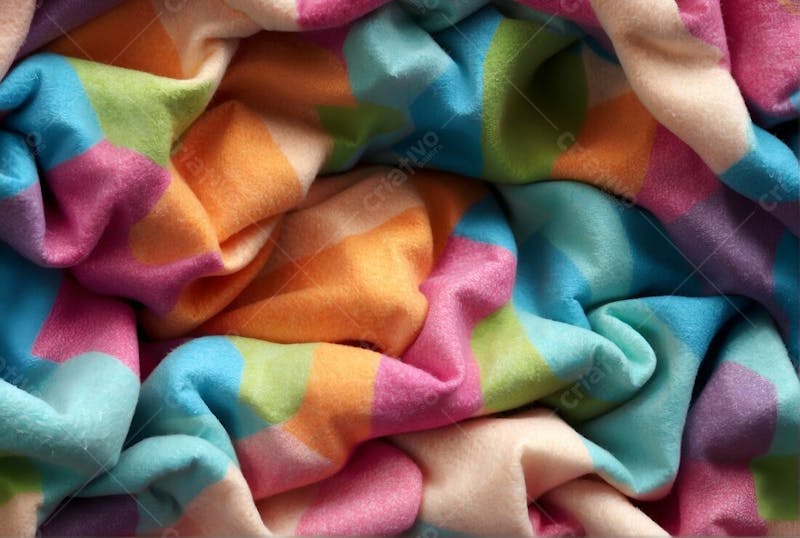 Textura de tecido colorido algodão