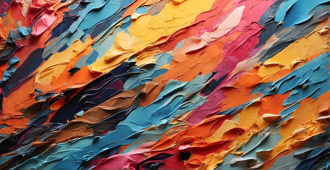 Textura Abstrata Colorida para Fundo