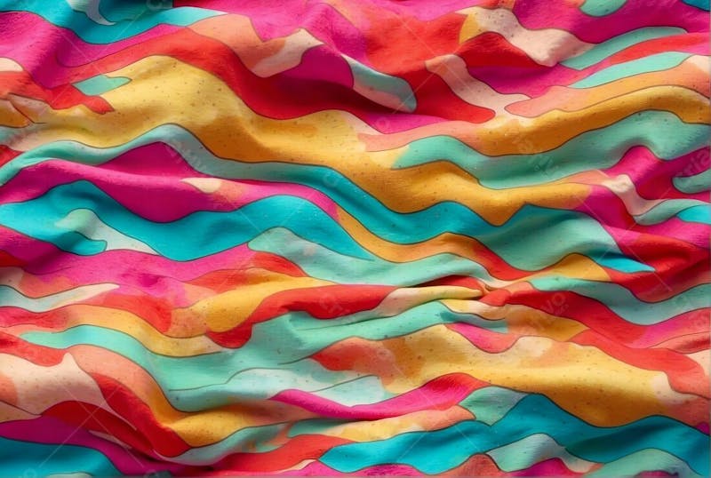 Textura tecido algodão colorido