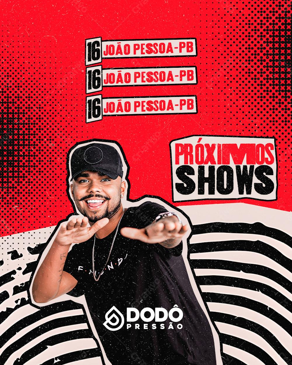 Agenda Semanal Dodo Pressão Feed