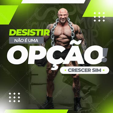 Desistir Não É Uma Opção