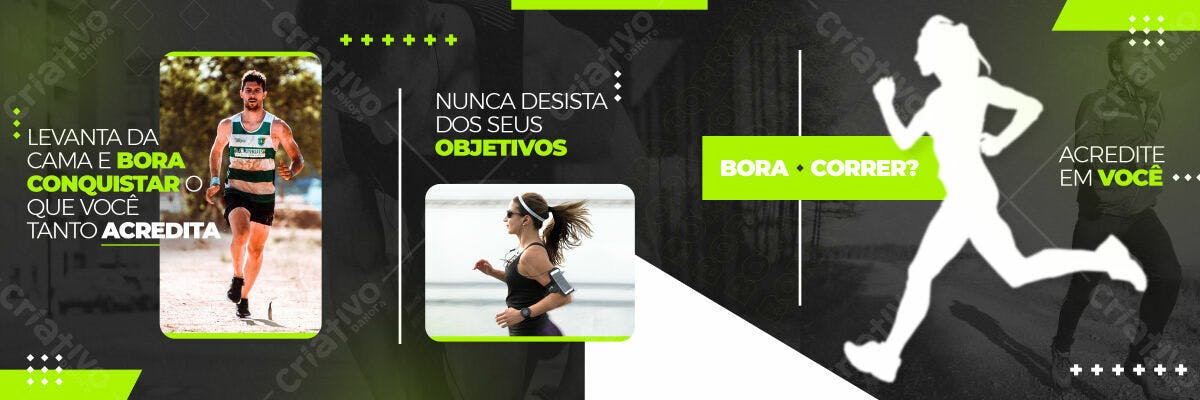 Banner para Corrida PSD Editável