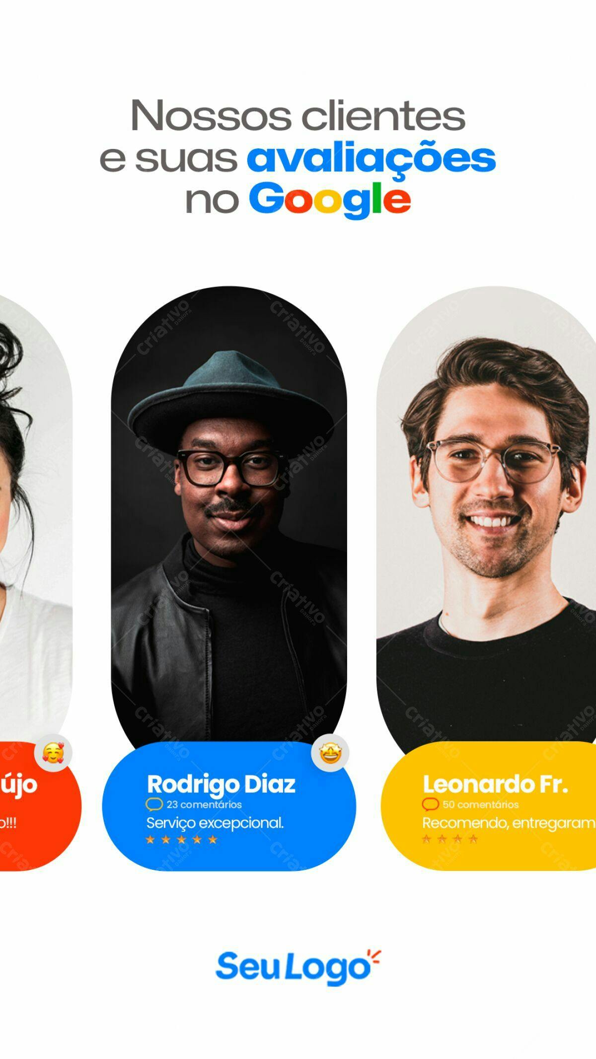 Banner Google Meu Negócio PSD Editável