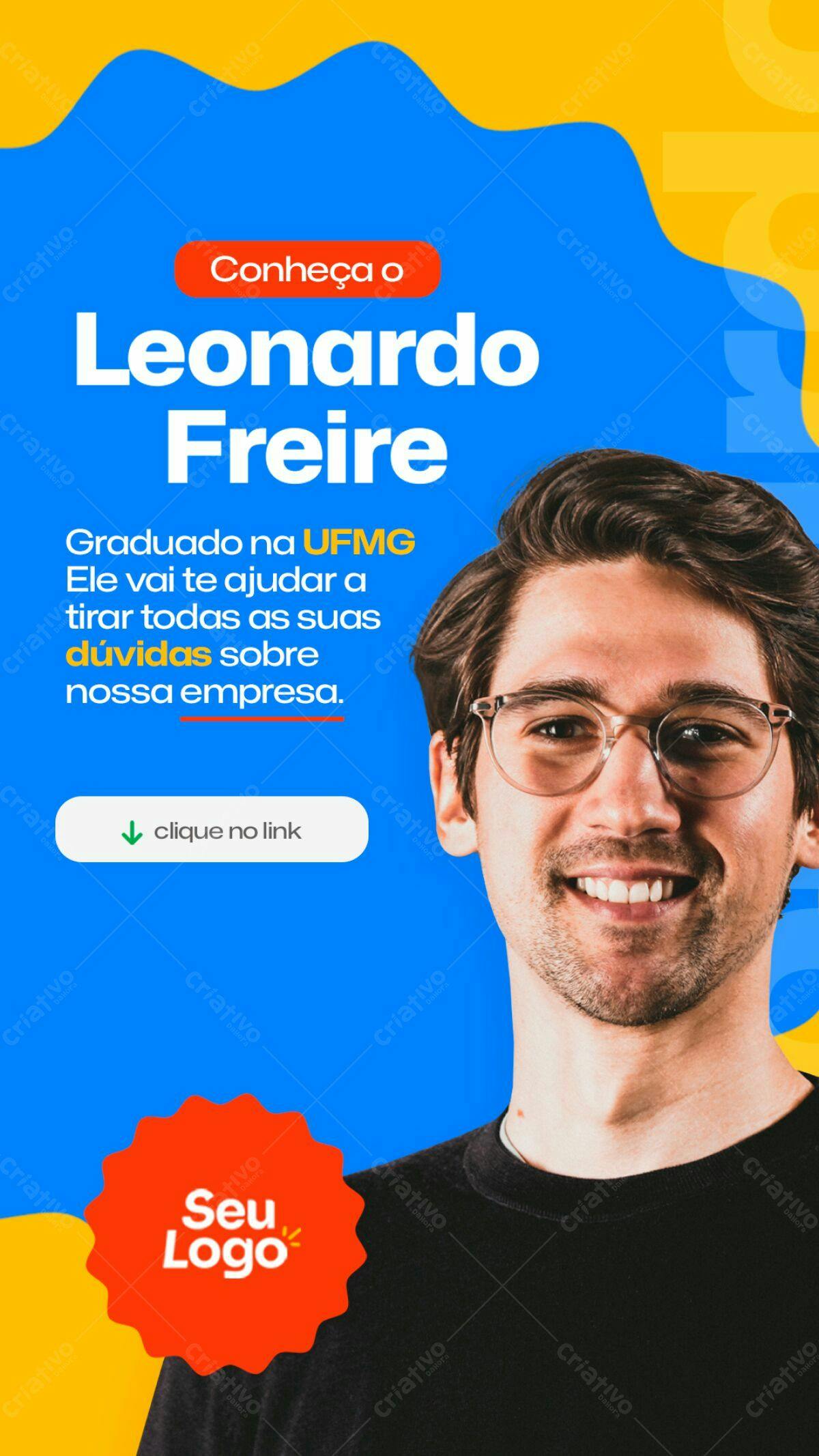 Story para Redes Sociais PSD Editável