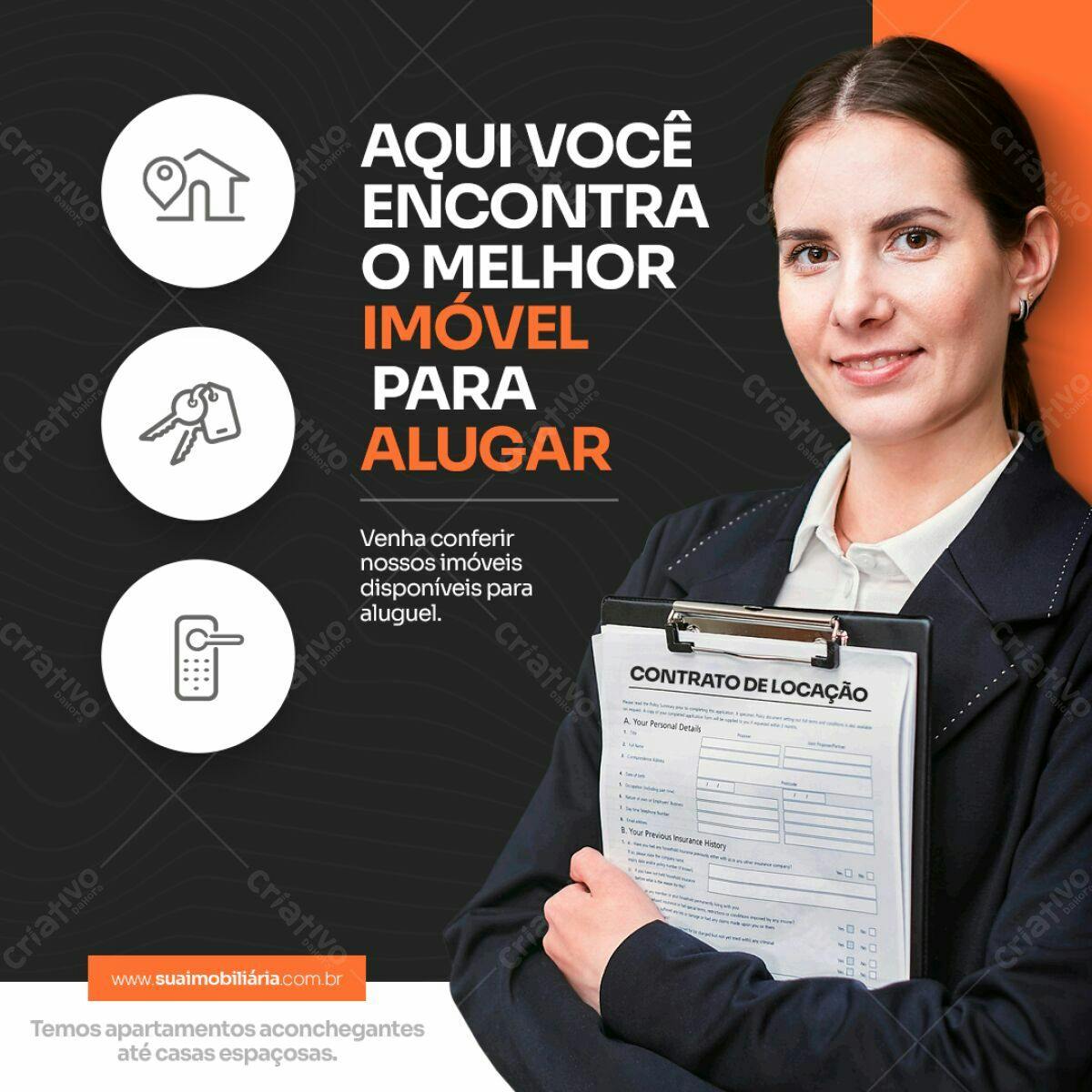 Flyer para Imobiliária PSD Editável