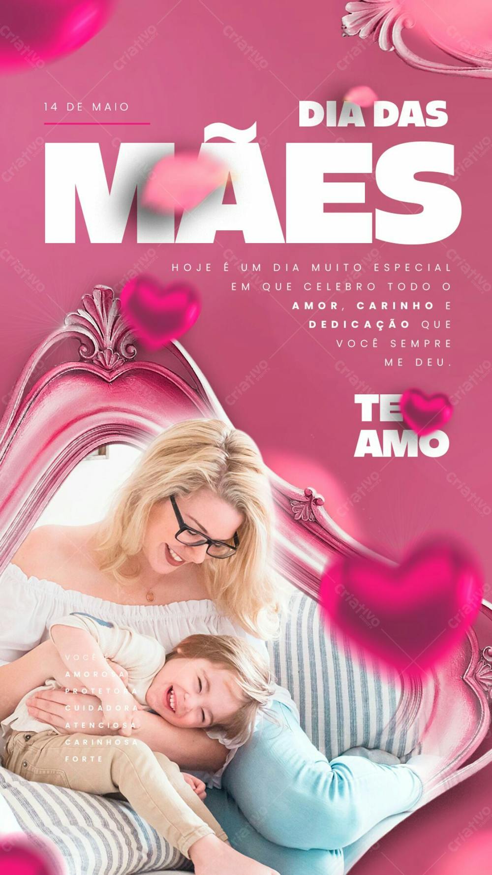 Arte 01   Stories   Te Amo Mãe