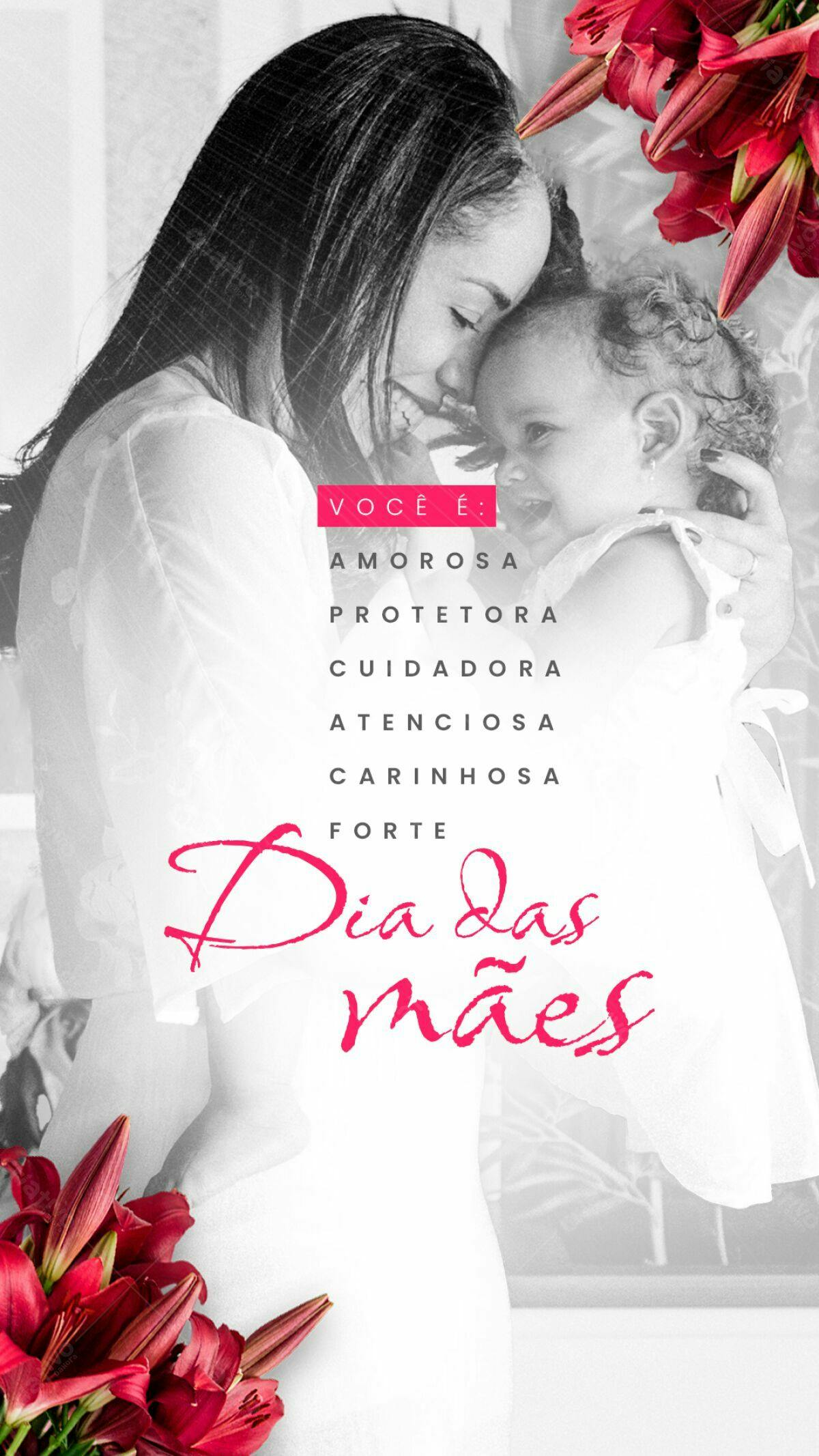 Post para o Dia das Mães PSD Editável