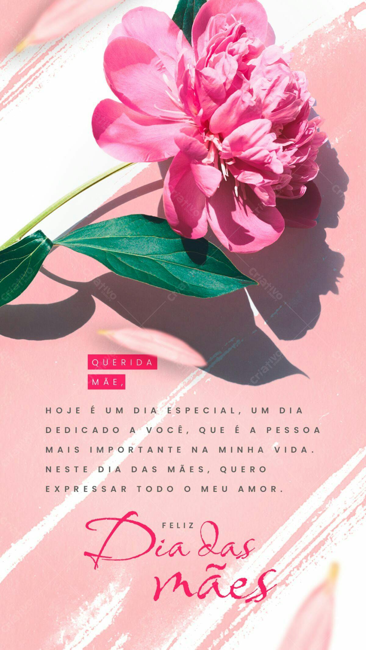 Post para o Dia das Mães PSD Editável
