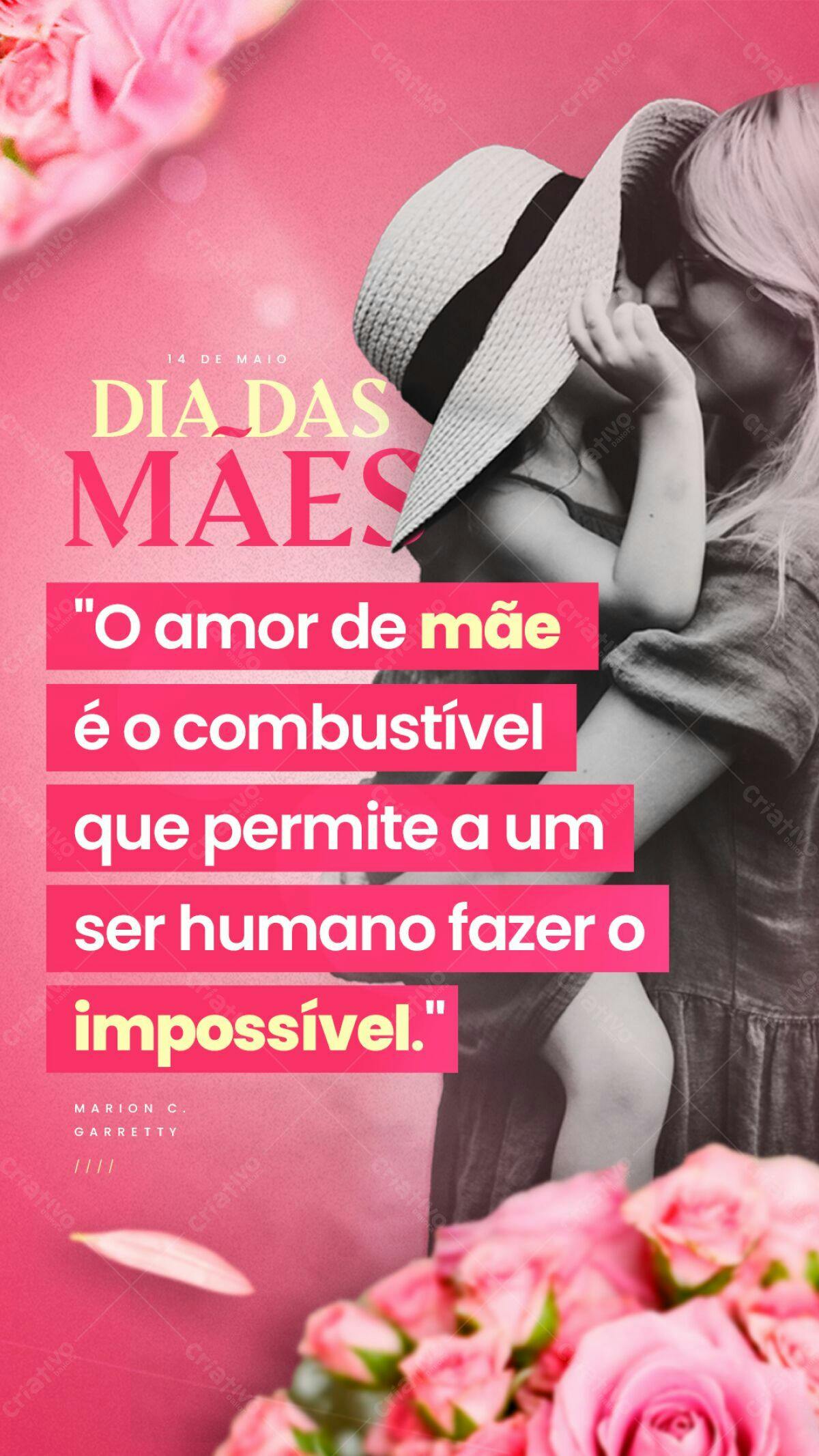 Flyer Dia das Mães PSD Editável