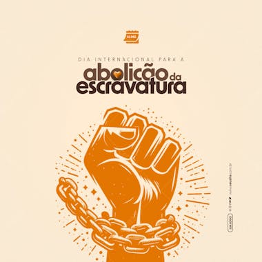 Social media dia internacional para a abolição da escravatura 02 de dezembro