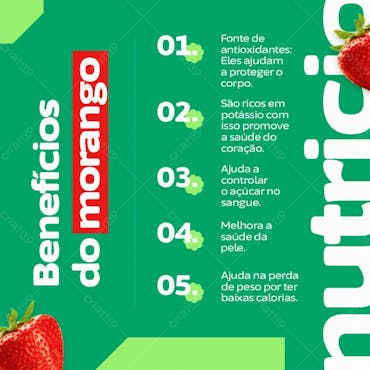 Arte 02   Benefícios Do Morango