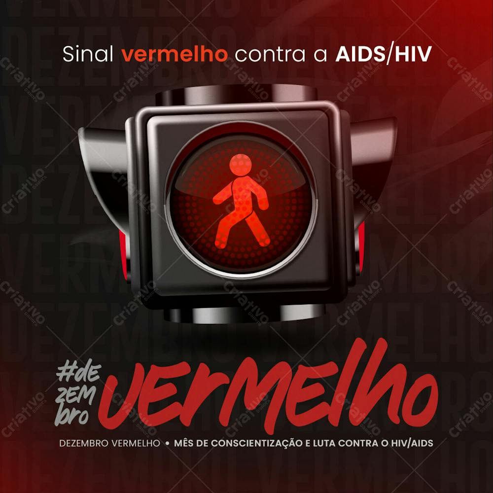 Social media - Dezembro Vermelho #dezembrovermelho