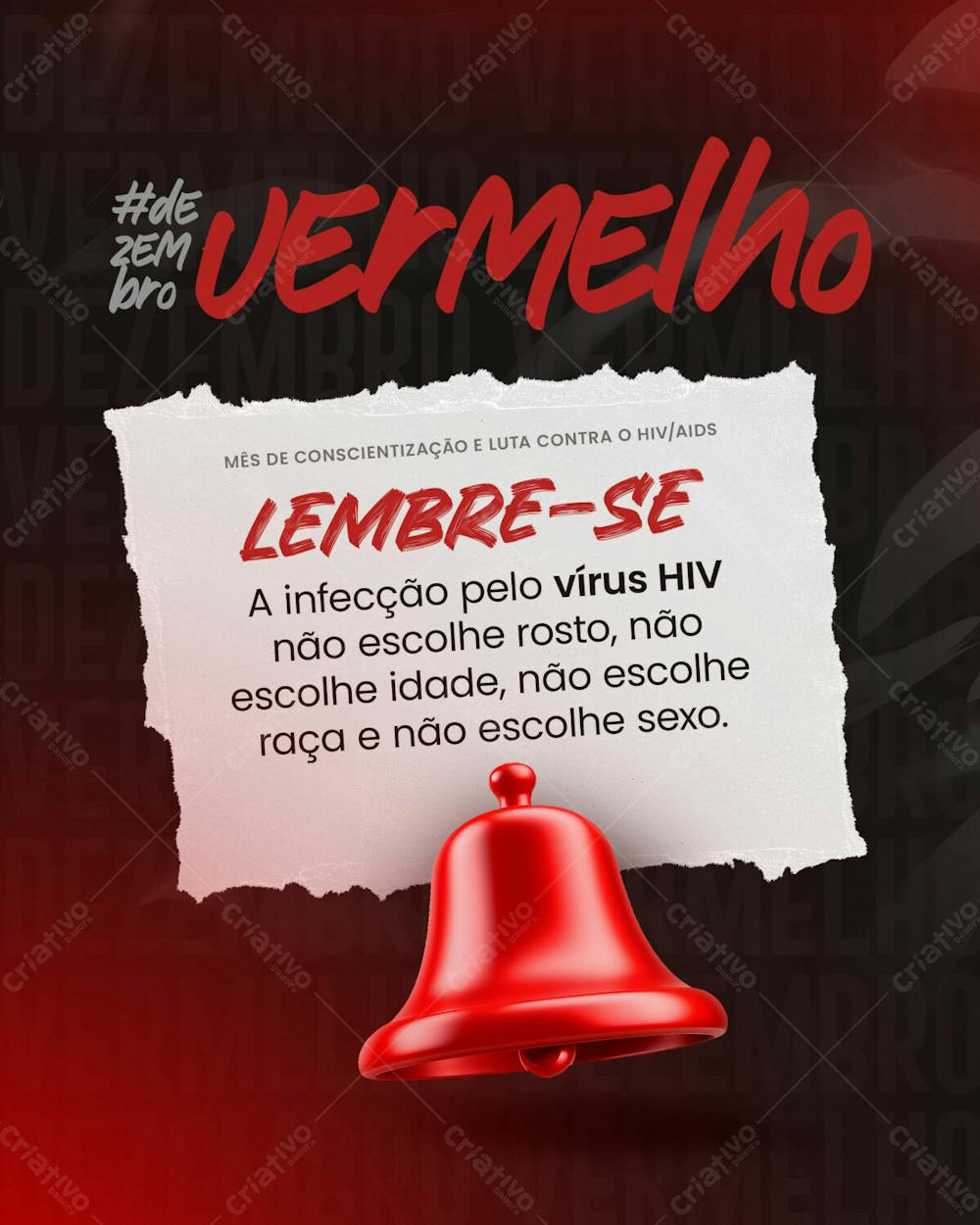 Social media - Dezembro Vermelho #dezembrovermelho