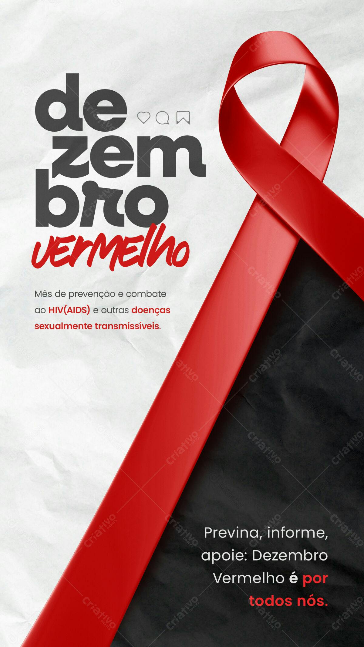 Flyer Dezembro Vermelho PSD Editável