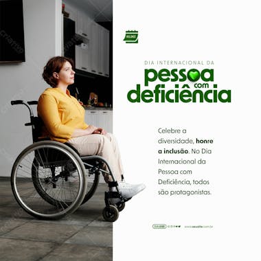 Social media dia internacional da pessoa com deficiência honre a inclusão