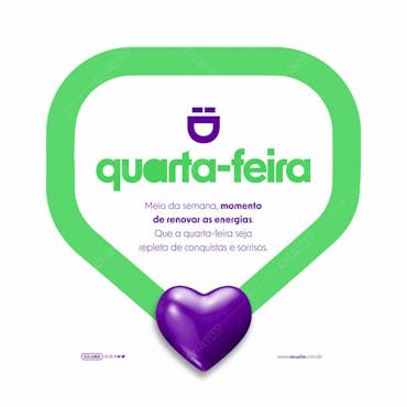 Social Media   Dias Da Semana   Quarta