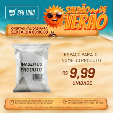 Folheto Saldão De Verão 1