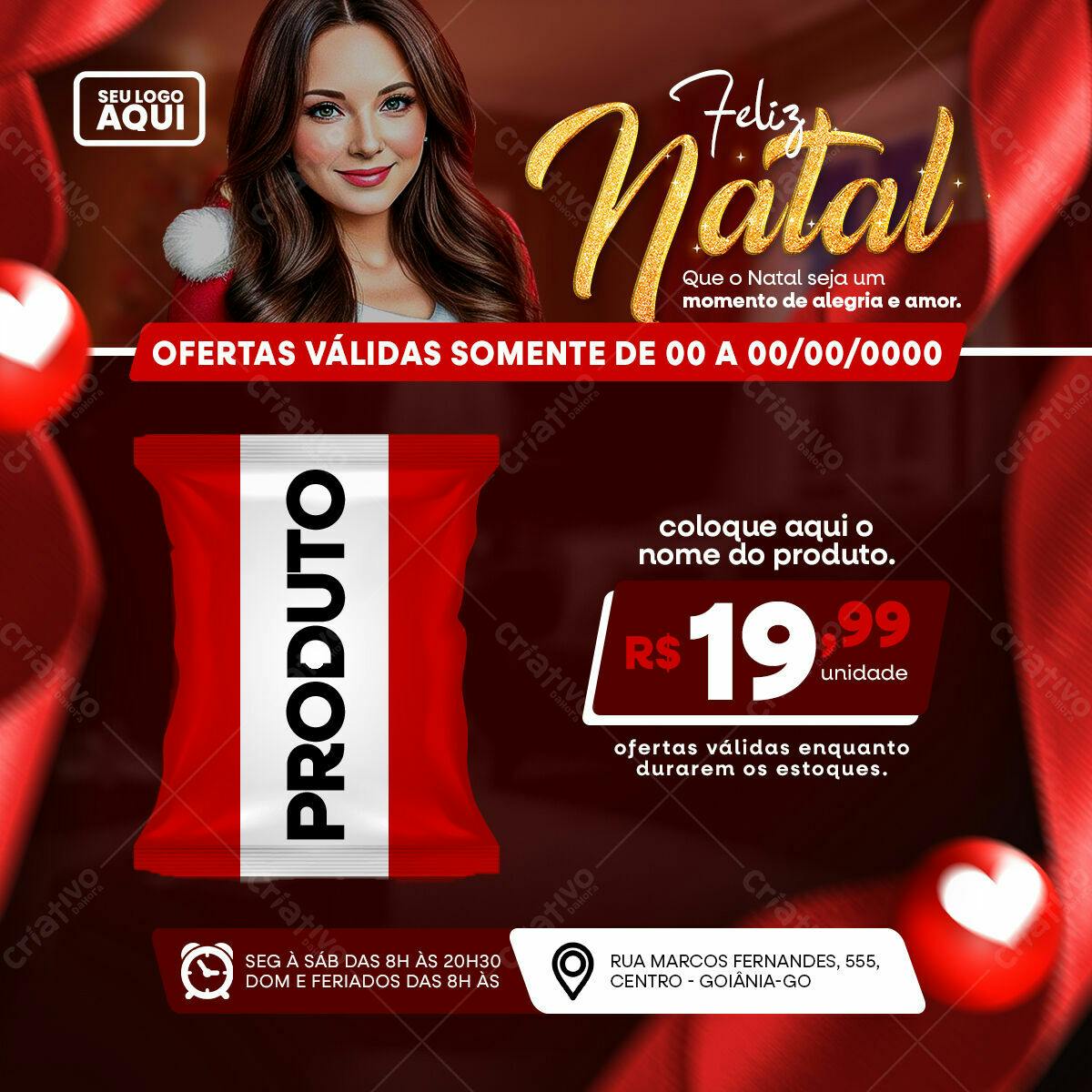 Pack de Natal PSD Editável