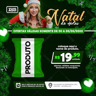 Tablóide | folheto | feliz natal | psd editável