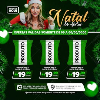 Tablóide | folheto | feliz natal | psd editável