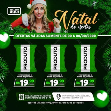 Tablóide | folheto | feliz natal | psd editável