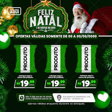 Tablóide | folheto | feliz natal | psd editável