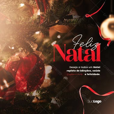 Natal saúde e felicidade