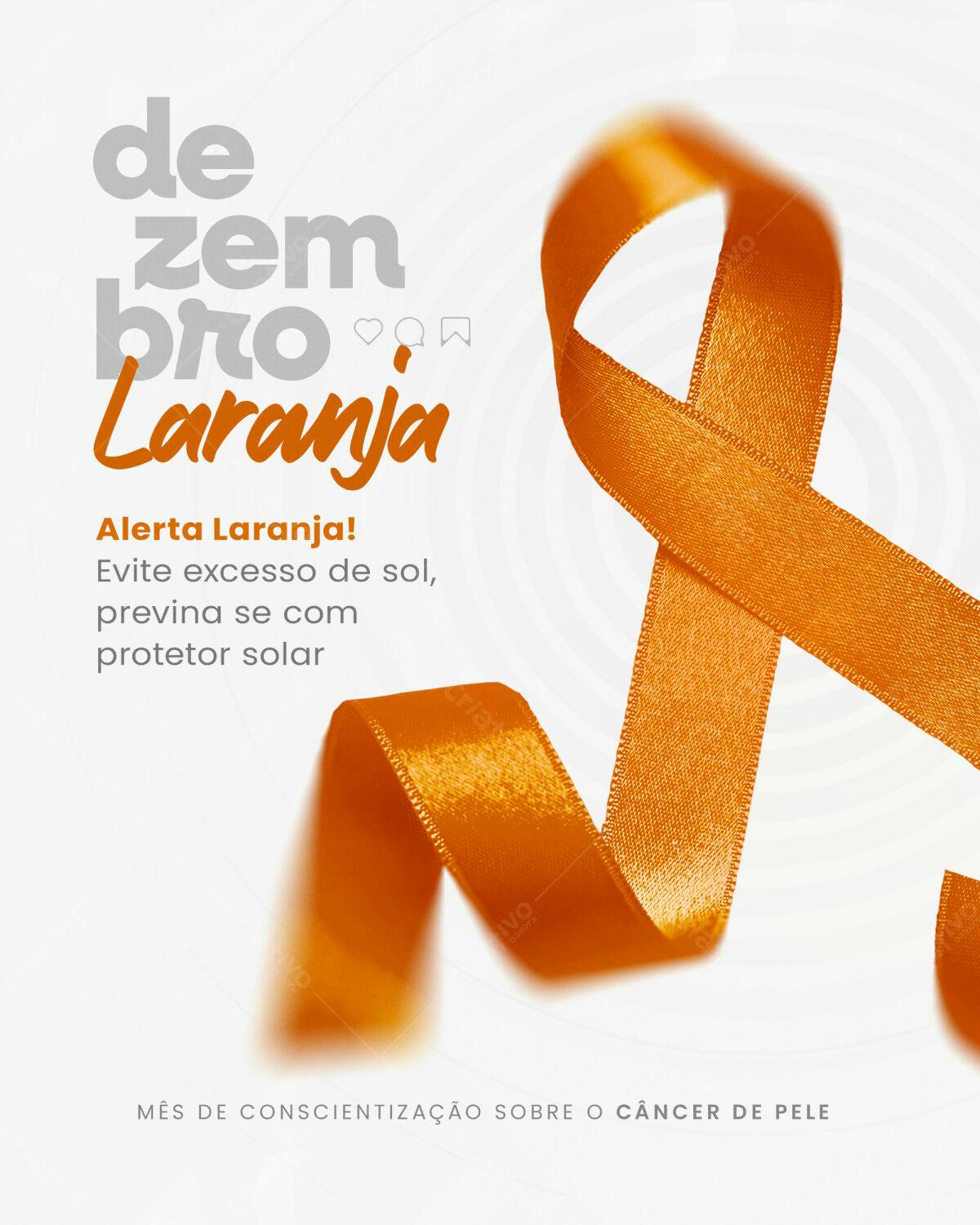 Post para Novembro Azul e Outubro Rosa PSD Editável