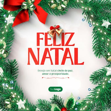 Natal amor e prosperidade