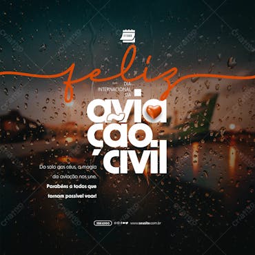Social Media   Dia Internacional Da Aviação Civil   A Aviação Nos Une