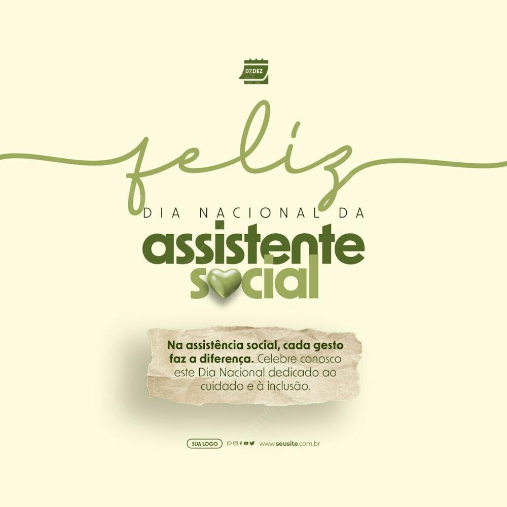 Social Media   Dia Nacional Da Assistência Social   Cada Gesto Faz A Diferença