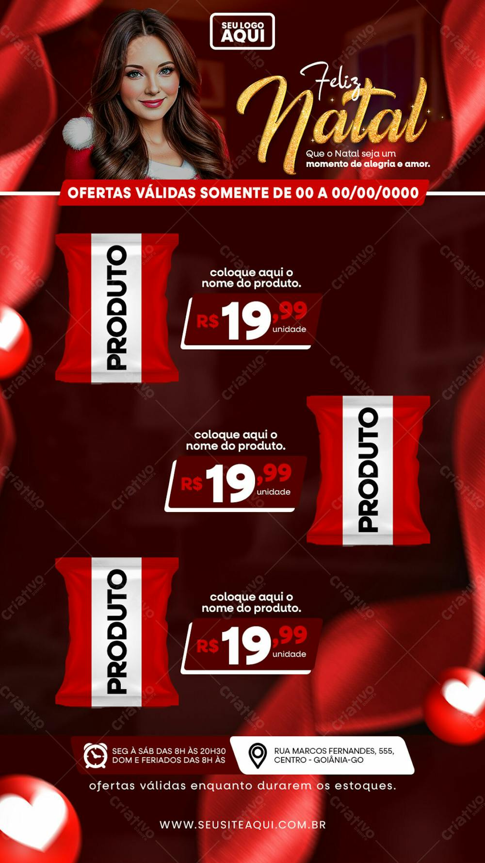 STORY | TABLÓIDE | FOLHETO | FELIZ NATAL | PSD EDITÁVEL