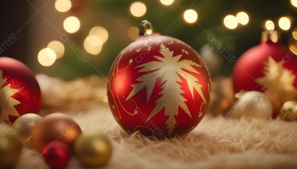 Plano De Fundo Com Decoração De Natal (3)