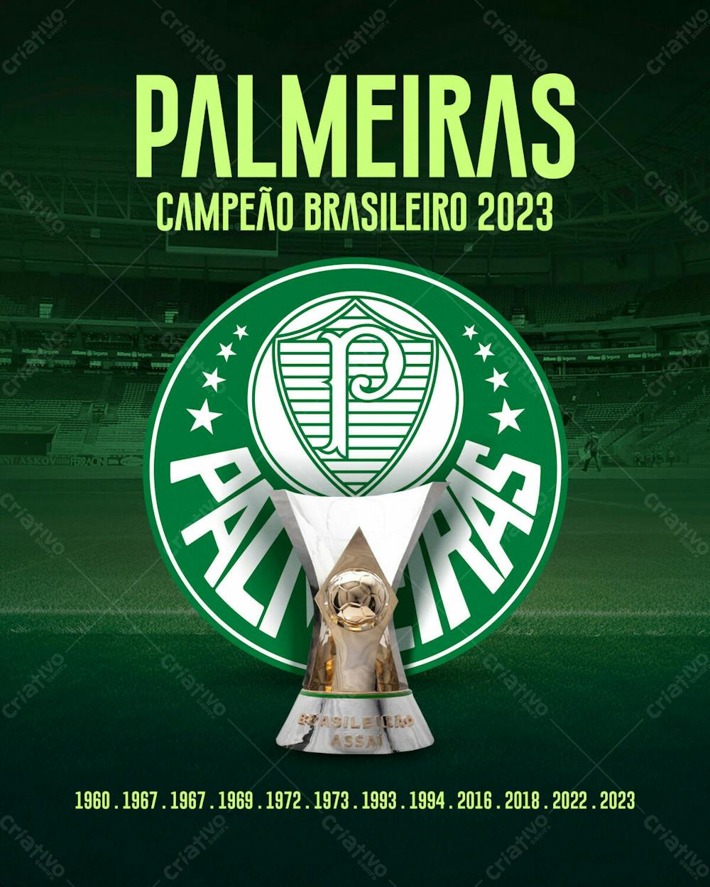 Palmeiras Campeão 2023R 2