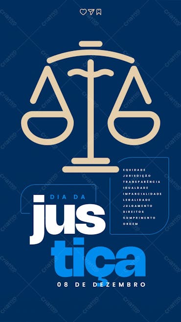 Stories   08 De Dezembro   Dia Da Justiça