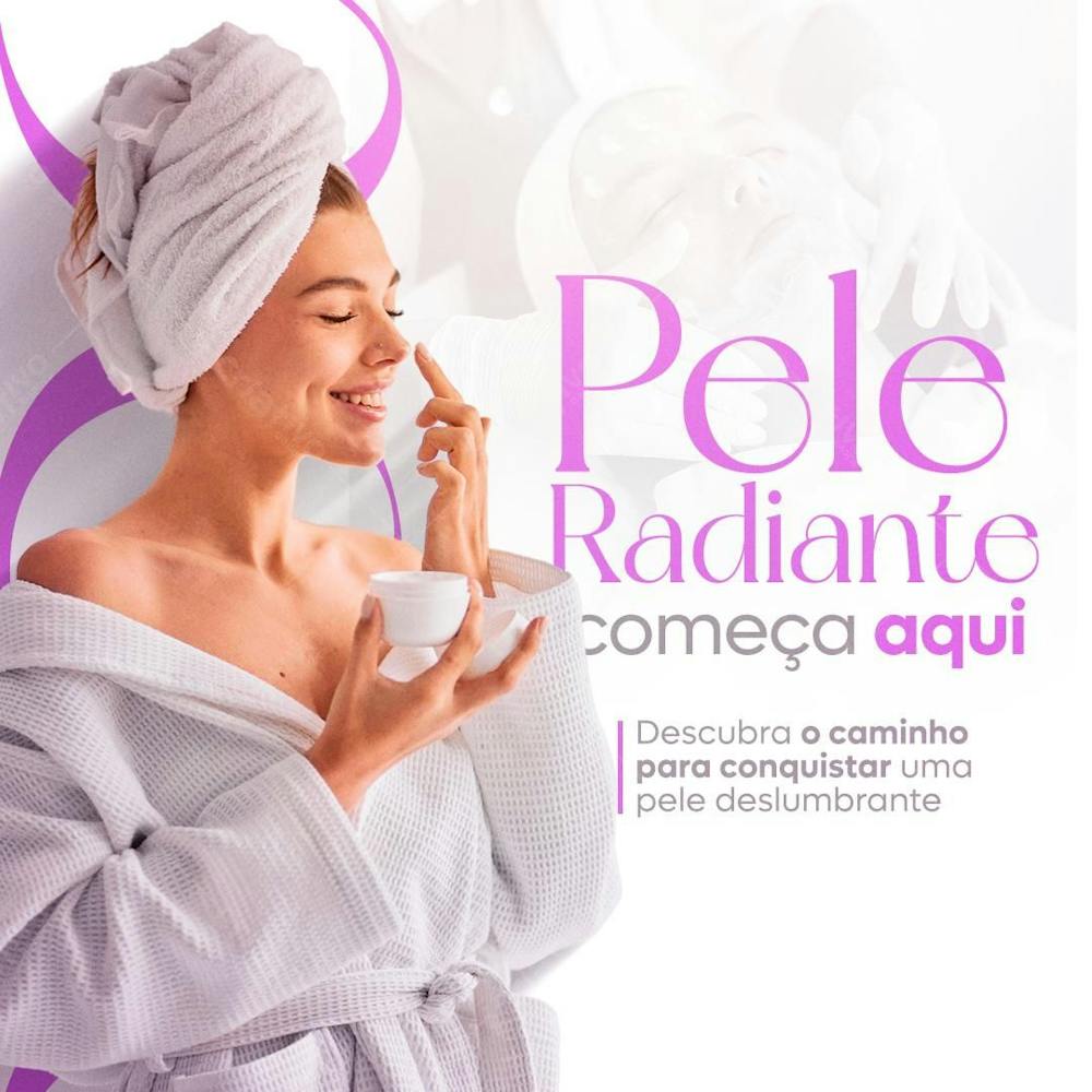 Pele Radiante Social Media Estética