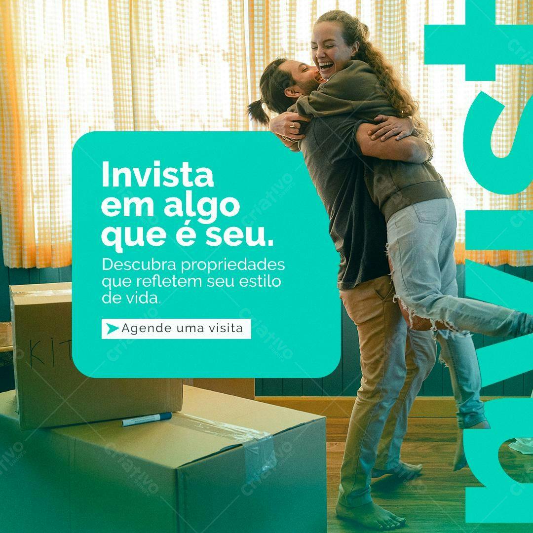 Postagem Instagram Imobiliária PSD Editável