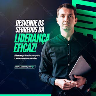 Segredos da liderança eficaz marketing